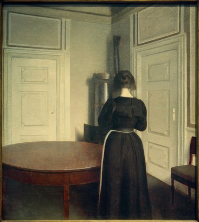 Interior, 1899 de Vilhelm Hammershoi